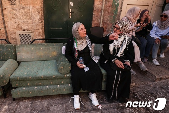 [포토] 어디로 가야 하나, 퇴거 강요받는 팔레스타인 주민들
