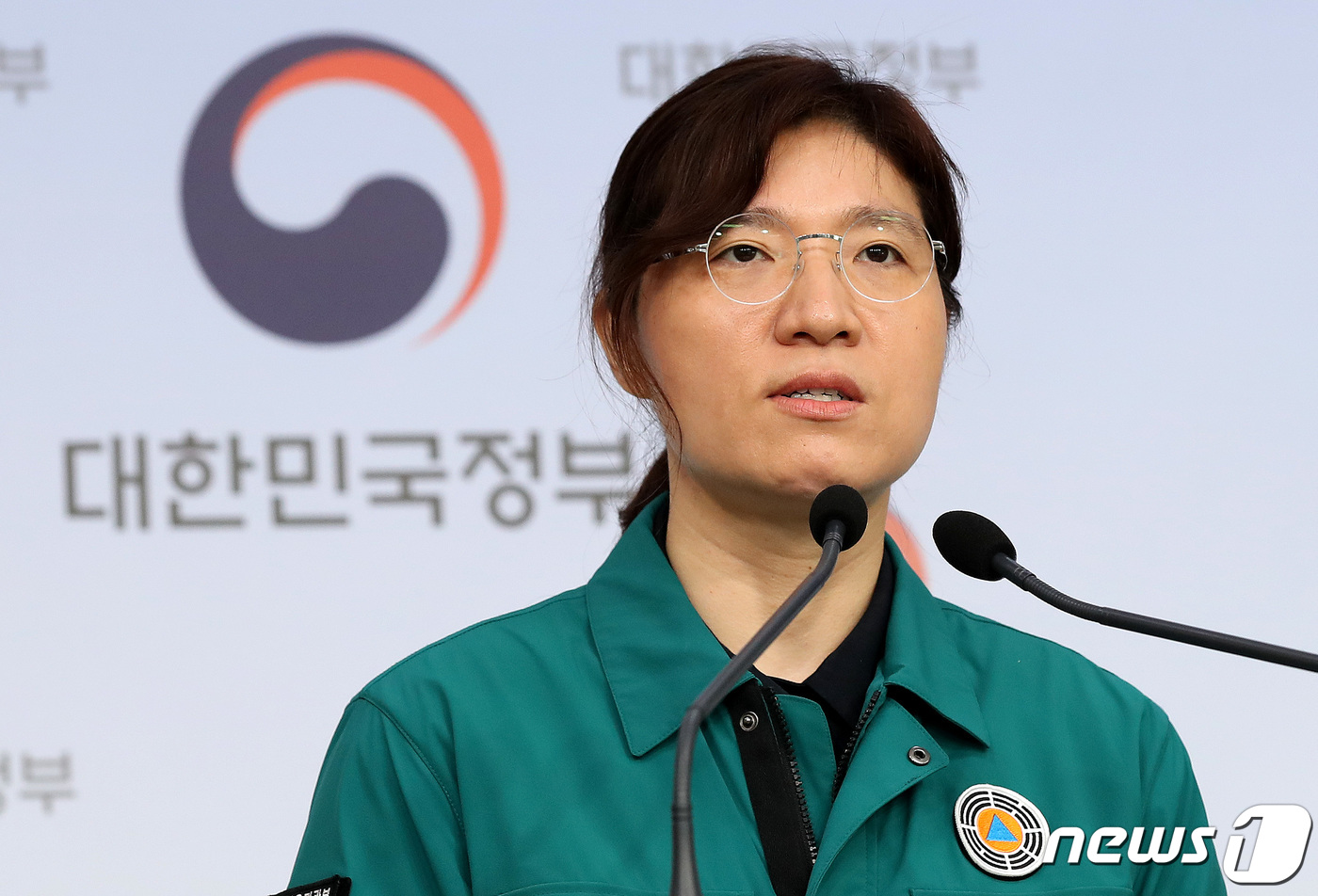 (서울=뉴스1) 박지혜 기자 = 장미란 문화체육관광부 2차관이 25일 서울 종로구 정부서울청사에서 제30회 국무회의 결과 브리핑을 하고 있다. 2023.7.25/뉴스1