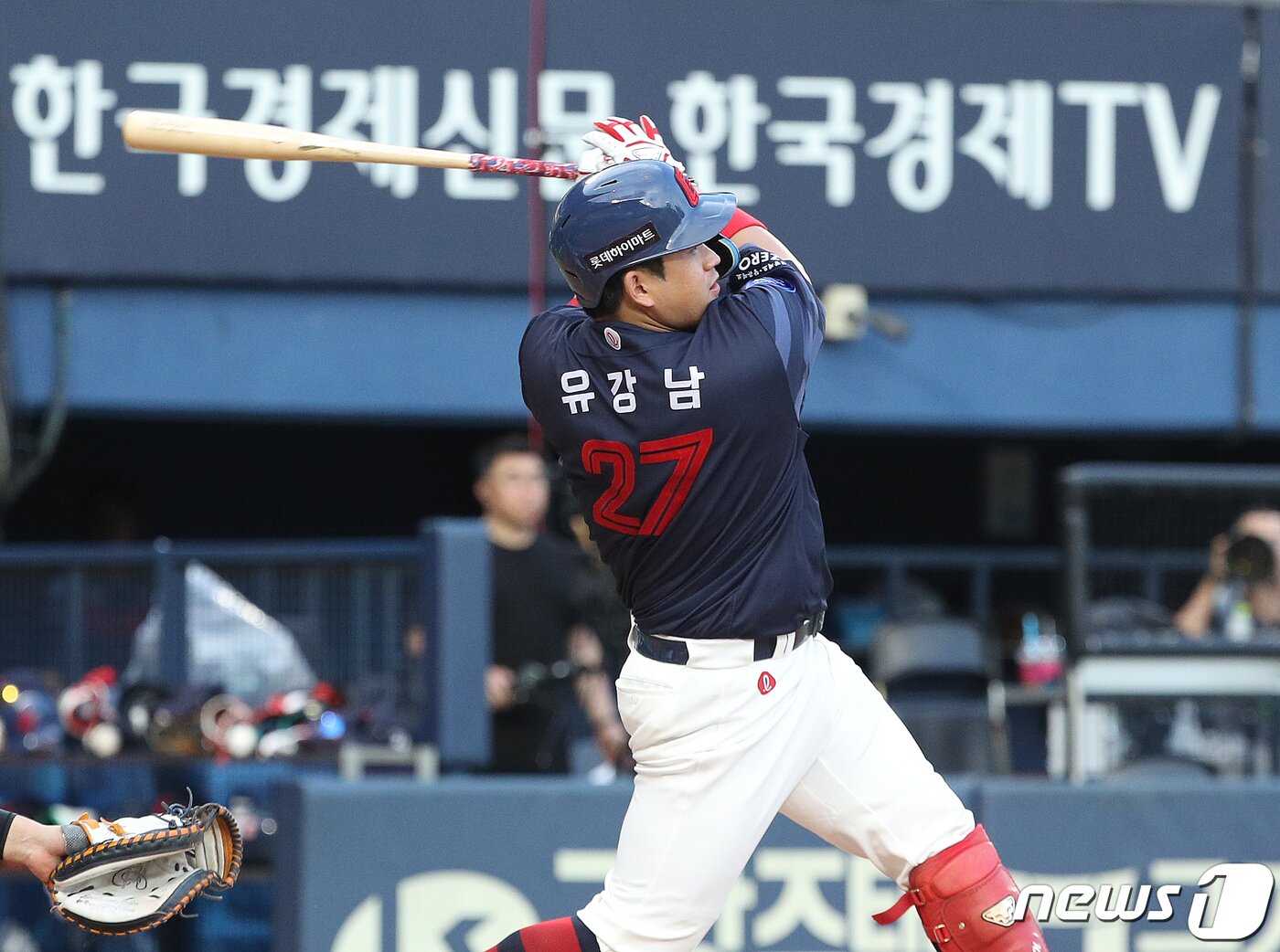 본문 이미지 - 롯데 자이언츠 유강남. /뉴스1 DB ⓒ News1 신웅수 기자