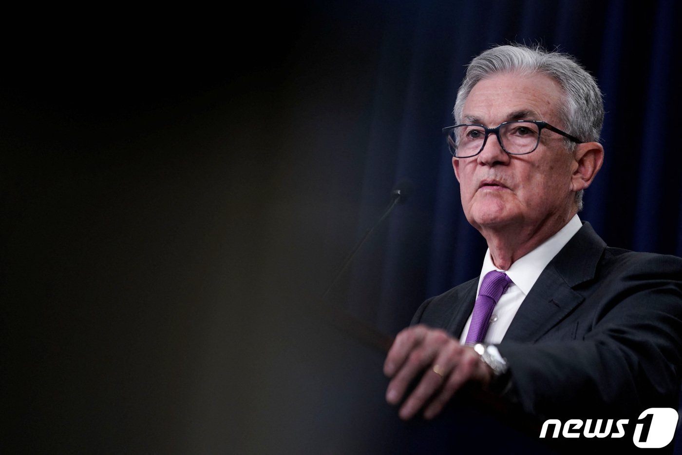 제롬 파월 연방준비제도&#40;Fed&#41; 의장. 2023.7.27 ⓒ 로이터=뉴스1 ⓒ News1 우동명 기자