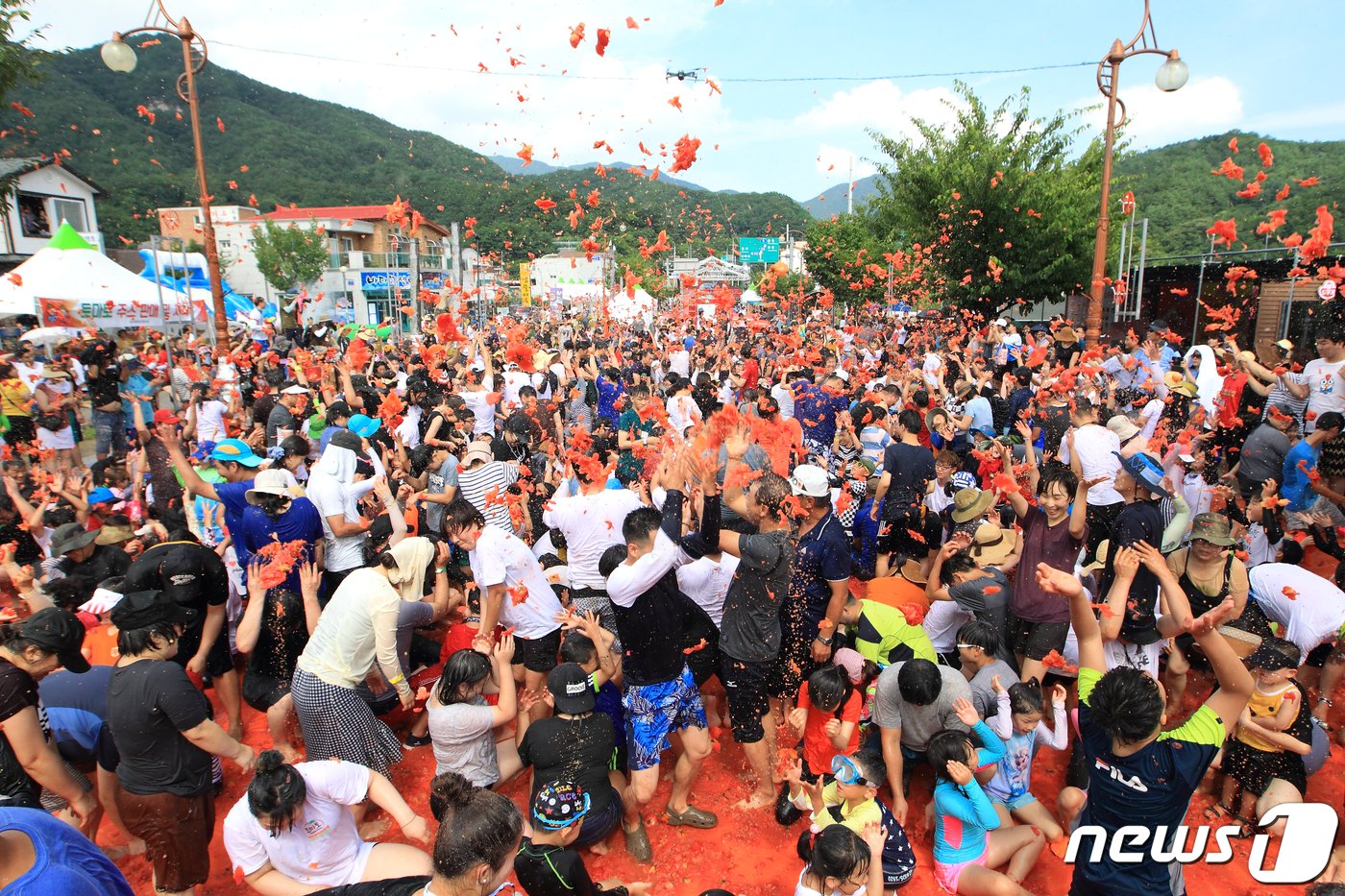 강원 화천토마토축제.&#40;화천군 제공&#41;