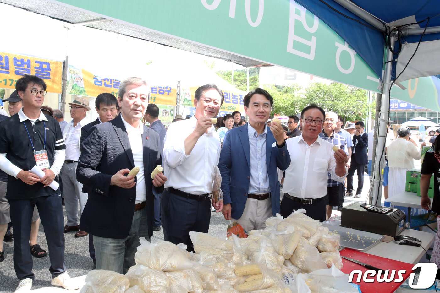 본문 이미지 - 제27회 홍천찰옥수수 축제.(홍천군 제공) 2023.7.28/뉴스1