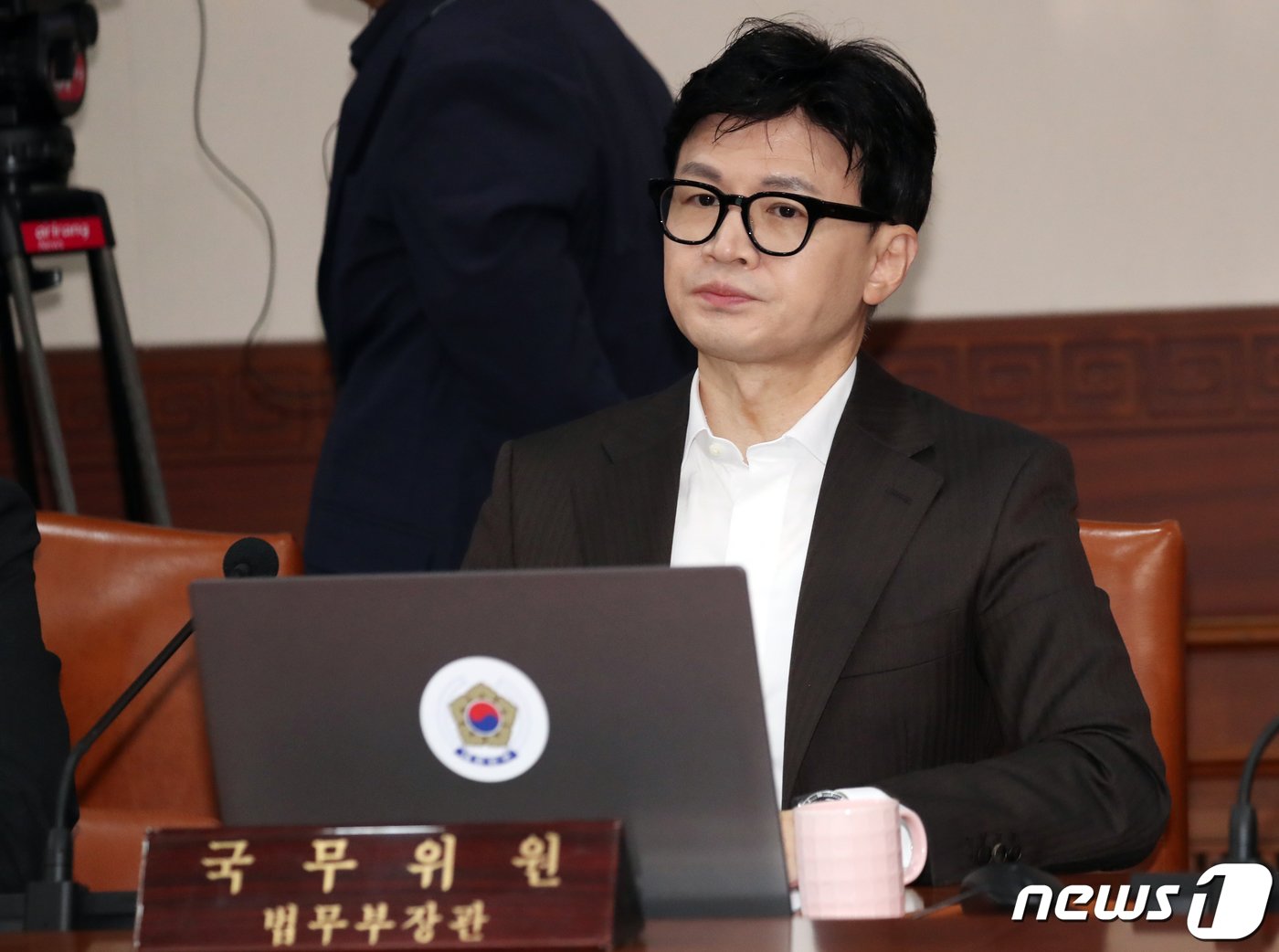 본문 이미지 - 한동훈 법무부 장관. 2023.7.3/뉴스1 ⓒ News1 김명섭 기자