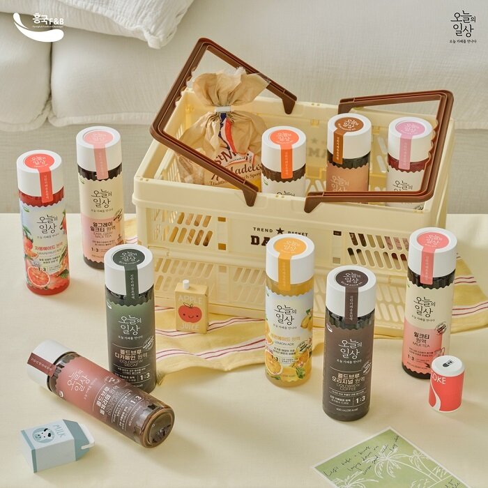 본문 이미지 - 흥국에프엔비, B2C 브랜드 '오늘의일상', 이마트 45개 매장 입점. 사진제공=흥국에프엔비