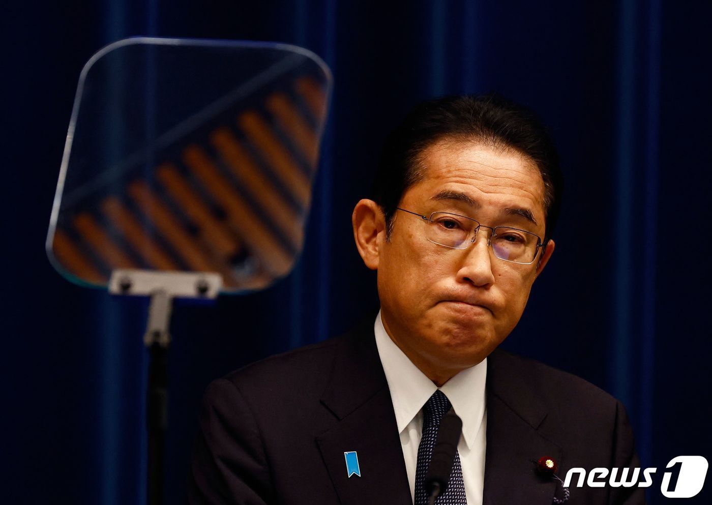 4일 일본 도쿄에서 기시다 후미오 총리가 기자 회견에 임하고 있다. 2023.08.11/ ⓒ AFP=뉴스1 ⓒ News1 권진영 기자