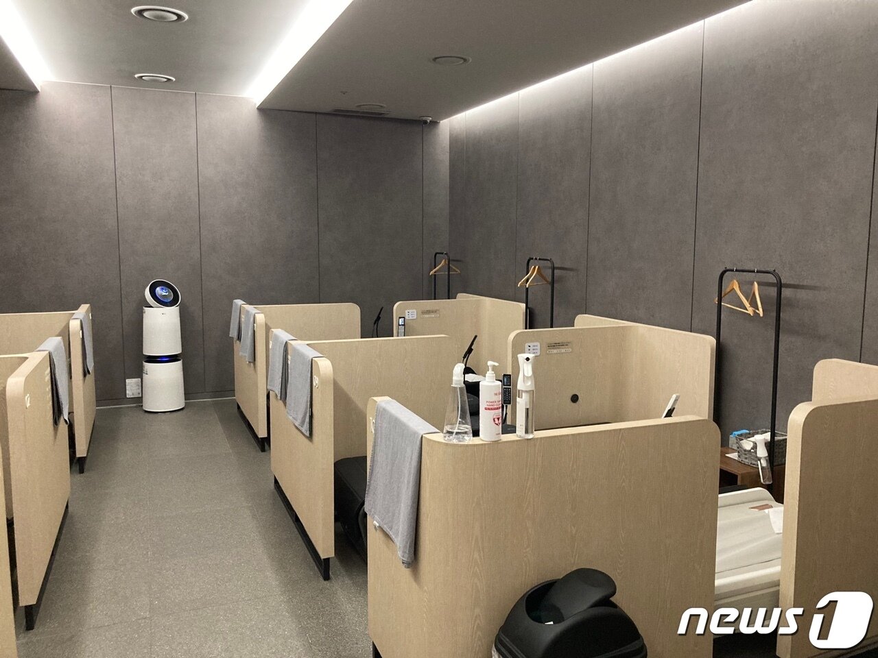 본문 이미지 - 서울 용산구 세라젬 체험카페 '마스터 V7 메디테크' 체험실 ⓒ 뉴스1 윤주영 기자