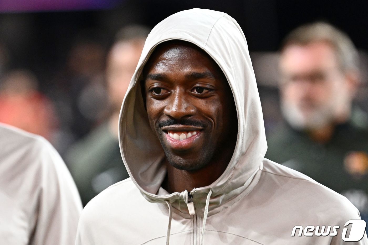 본문 이미지 - PSG에 합류한 뎀벨레. ⓒ AFP=뉴스1