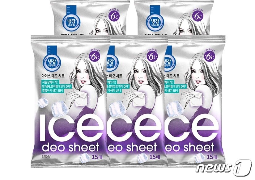 본문 이미지 - 냉감테라피 아이스 데오 시트.(라이온코리아제공)