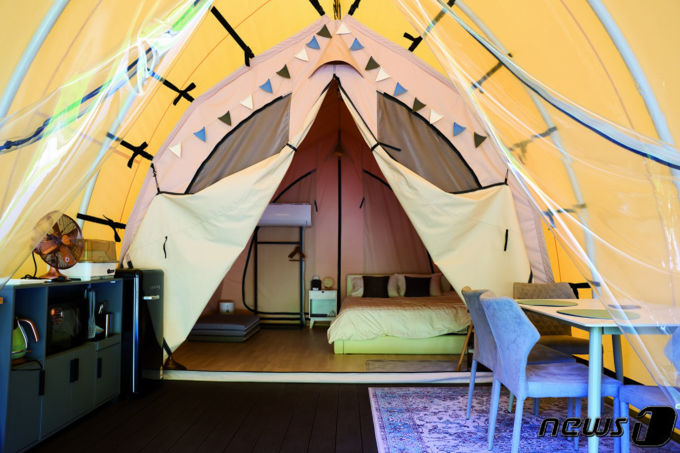 본문 이미지 - 엘리시안 강촌 캠핑파크.(엘리시안 강촌 리조트 제공)/뉴스1