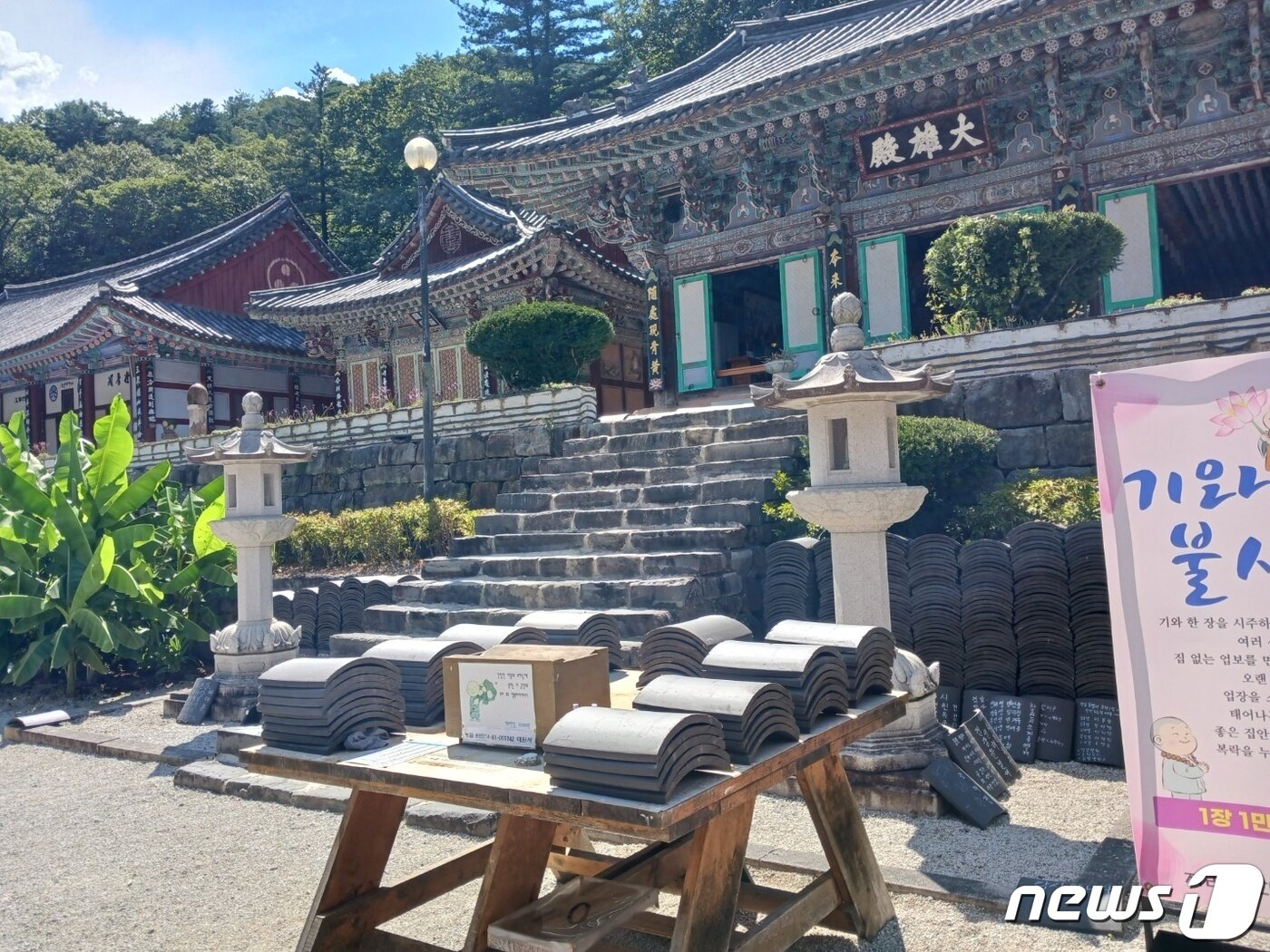 본문 이미지 - 화대종주의 종착점 산청의 대원사. 경남 양산의 석남사, 충남 예산의 견성암 등과 함께 우리나라 대표적인 비구니 참선도량으로 알려졌다. 공부하는 곳이라 그런지 한낮인데도 적막하다.ⓒ 뉴스1