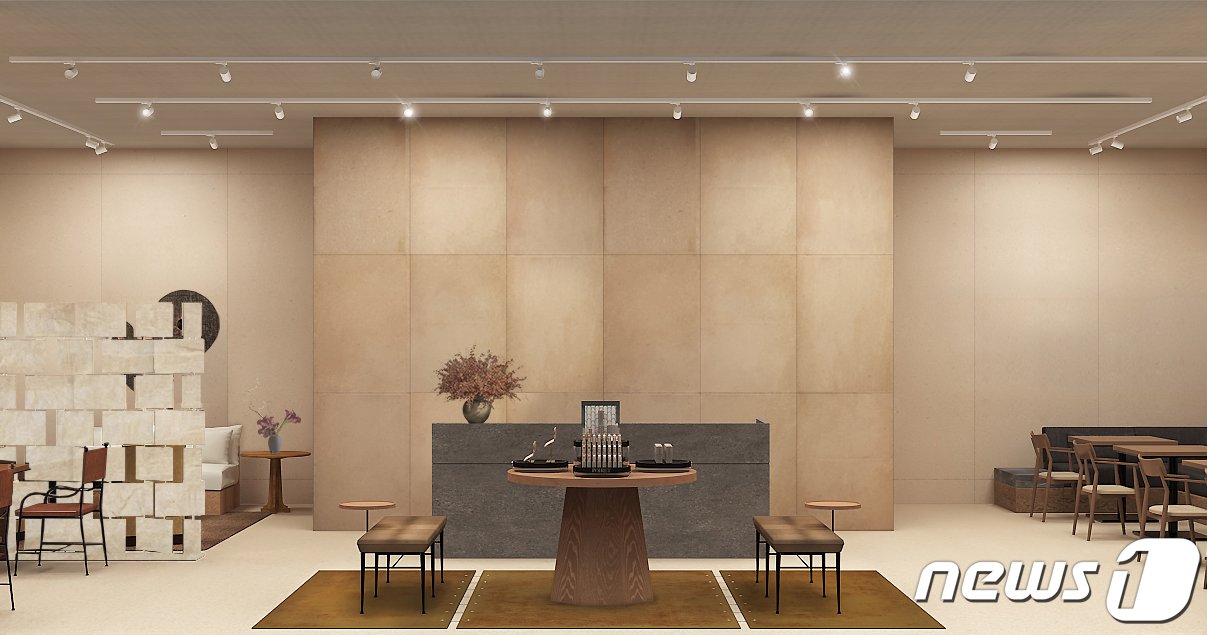 본문 이미지 - 프리즈 서울 신세계 라운지.&#40;신세계백화점 제공&#41;