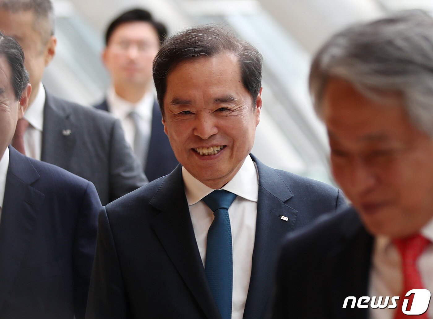 본문 이미지 - 김병준 전국경제인연합회&#40;전경련전경련·현 한국경제인협회&#41; 회장 직무대행. 2023.8.22/뉴스1 ⓒ News1 구윤성 기자