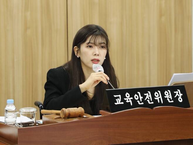 본문 이미지 - 행정수도 완성 추진위 구성 조례안을 대표발의한 이소희 세종시의원. / 뉴스1