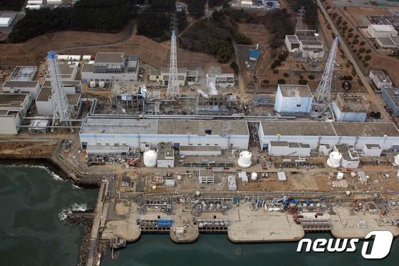 일본 후쿠시마 제1원자력발전소. © AFP=뉴스1
