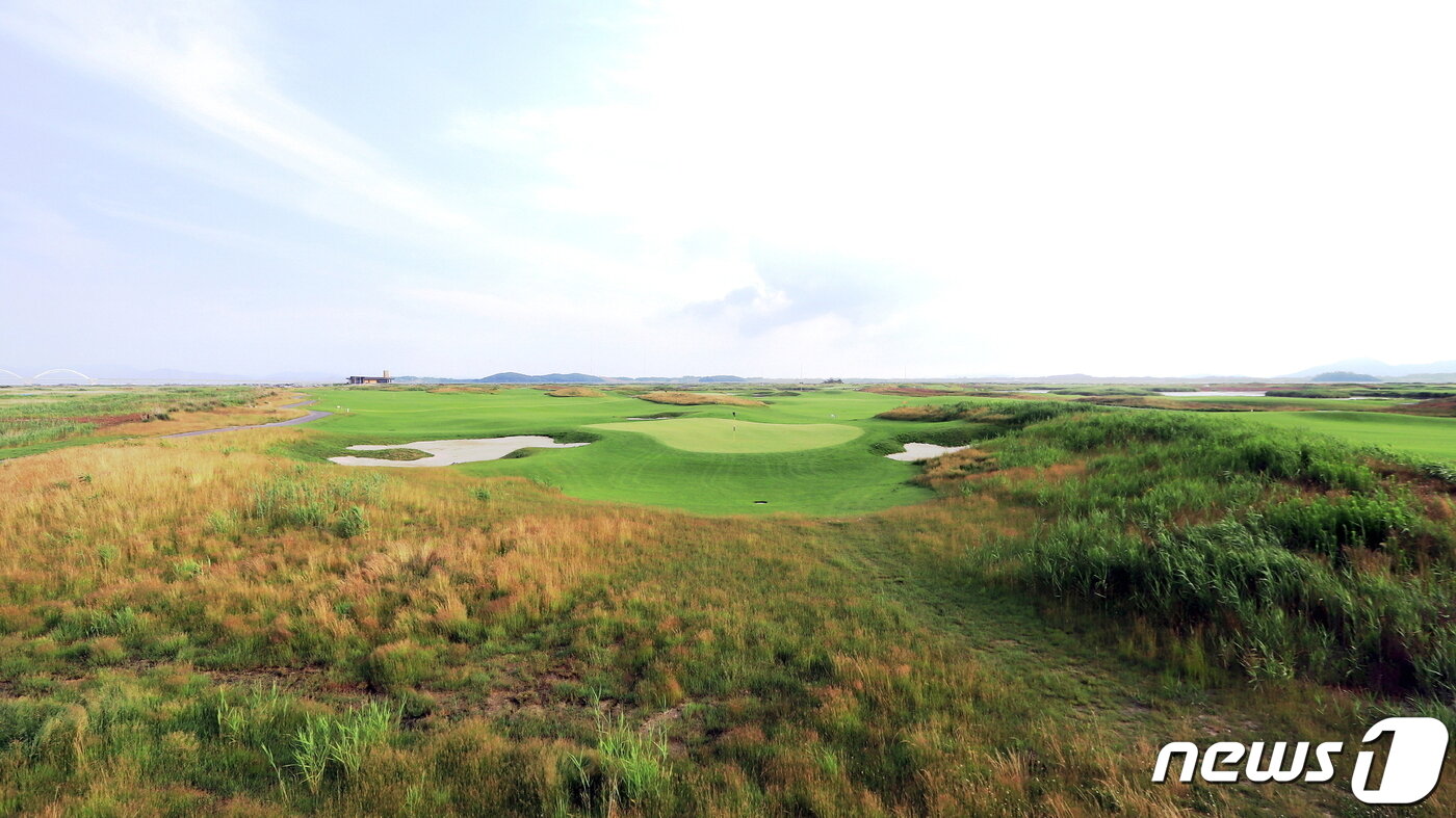 본문 이미지 -  골프존카운티 전라남도 영암 '사우스링스 영암CC' 전경(골프존카운티 제공)