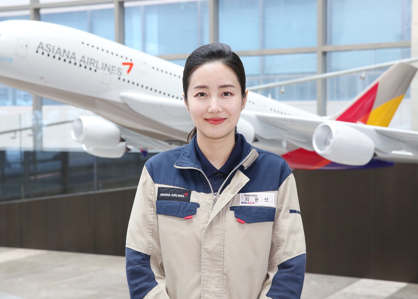 본문 이미지 - 최윤선 안전교관(아시아나항공 제공)