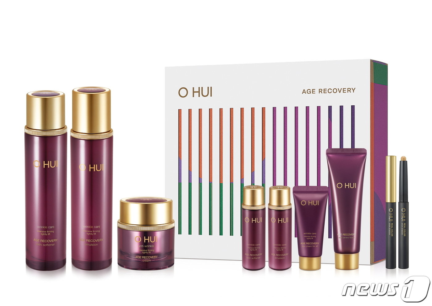 본문 이미지 - 오휘 에이지 리커버리 3종 기획세트.(LG생활건강제공)