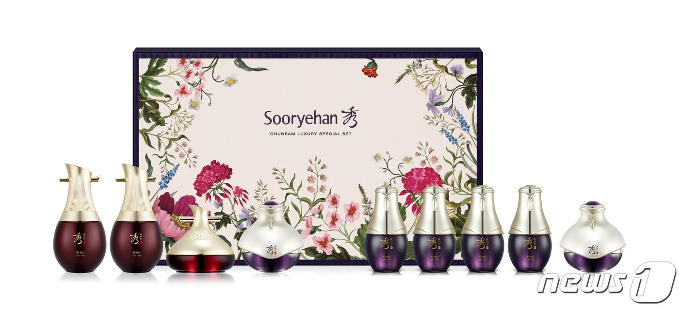 본문 이미지 - 수려한 천삼 럭셔리 4종 스페셜 에디션.(LG생활건강제공)