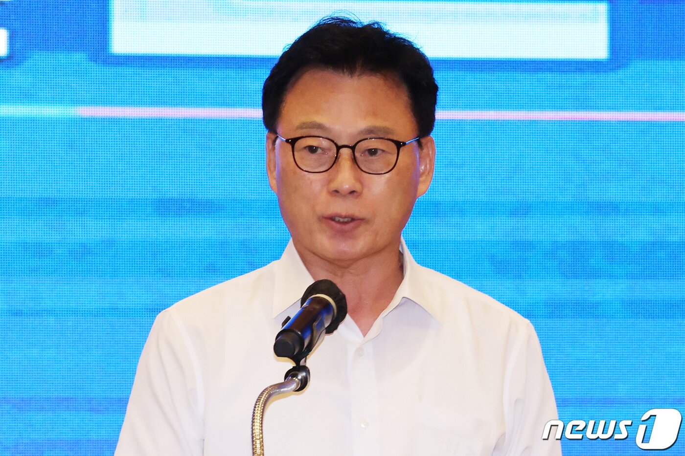 본문 이미지 - 박광온 더불어민주당 원내대표가 29일 오전 강원 원주시 오크밸리리조트에서 열린 '2023 정기국회 대비 국회의원 워크숍'에서 마무리 발언을 하고 있다. 2023.8.29/뉴스1 ⓒ News1 황기선 기자