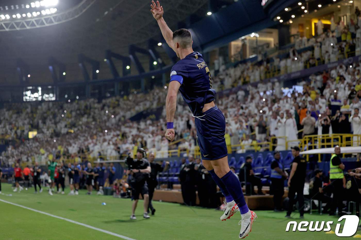 본문 이미지 - 알나스르 호날두. ⓒ AFP=뉴스1