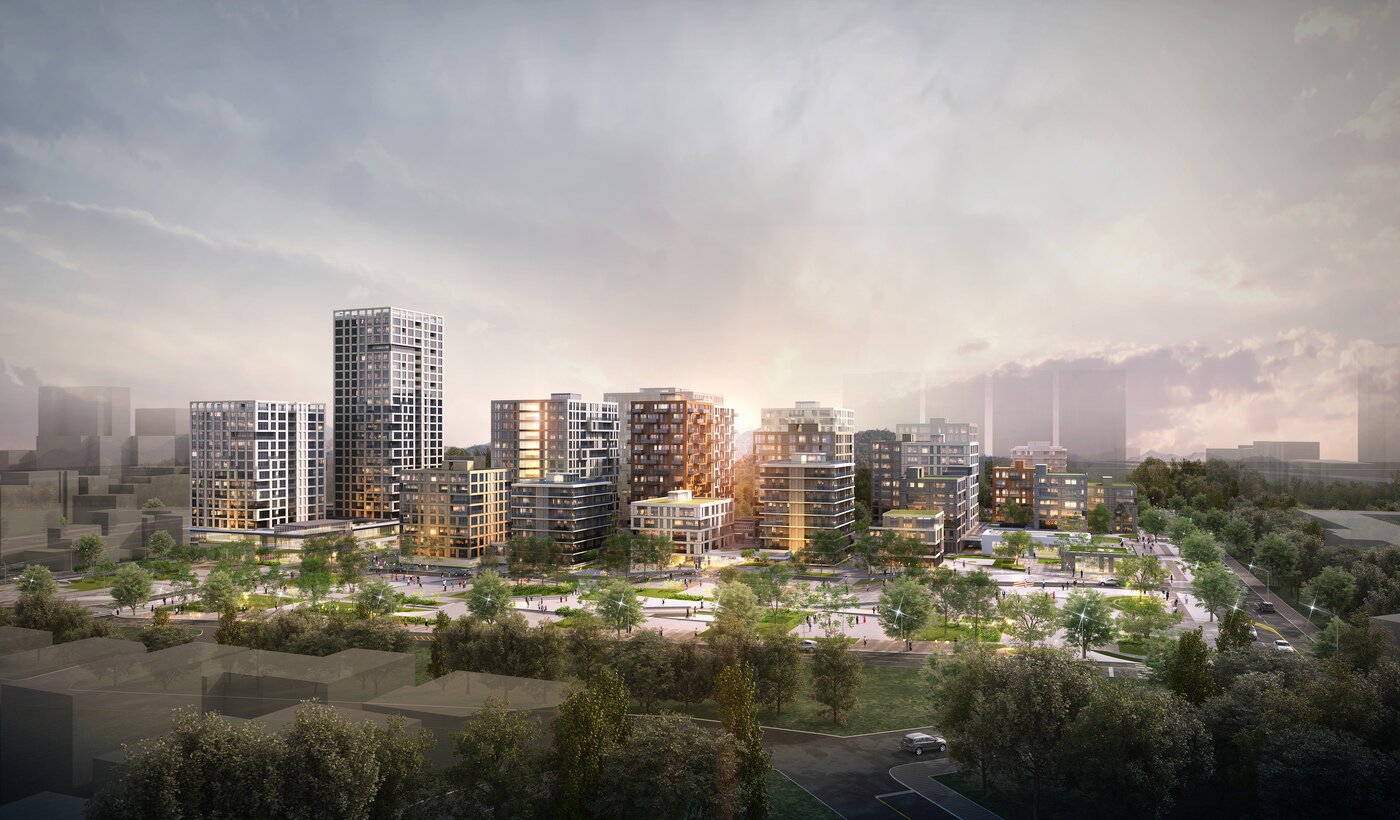 본문 이미지 - 성동구치소 부지 혁신 디자인 최종 당선작 조감도(서울시 제공).