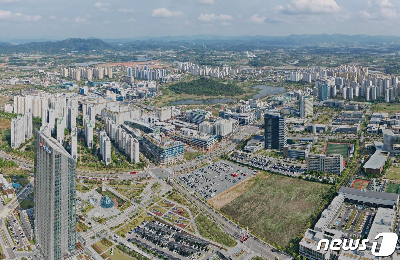 본문 이미지 - 나주 빛가람혁신도시 전경.(나주시 제공) ⓒ News1