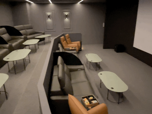 본문 이미지 - 제주신화월드에 3일 문을 연 씨네라운지 HALL1관 내부 ⓒ News1 이민주 기자