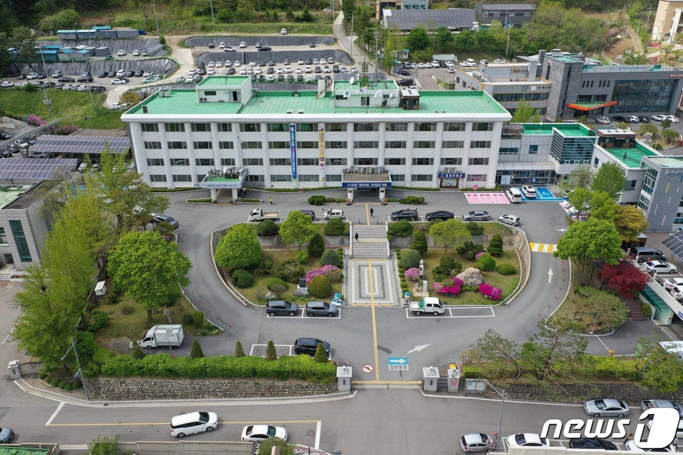 본문 이미지 - 인제군청 전경./뉴스1