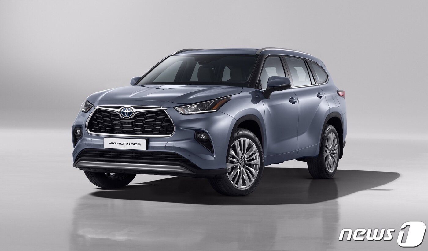 본문 이미지 - 도요타의 준대형 SUV 하이랜더.&#40;한국도요타 제공&#41;ⓒ 뉴스1 