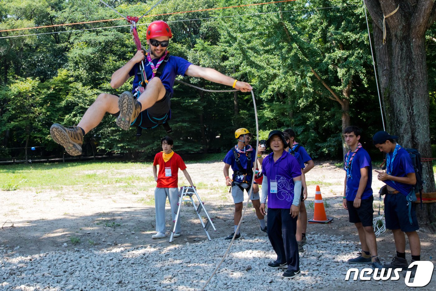 본문 이미지 - 조계종 총무원장 7일 선운사 방문…스카우트 대원들 격려
