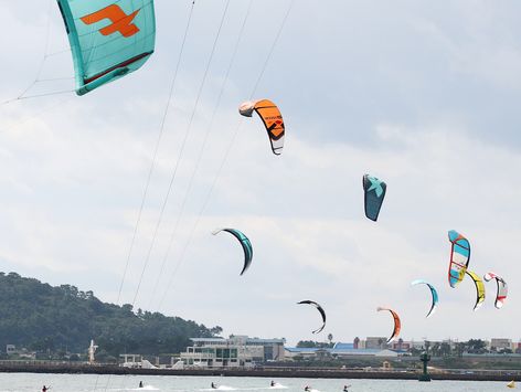 부안군청 이영은 제주 국제슈퍼컵 요트대회 '카이트포일' 우승