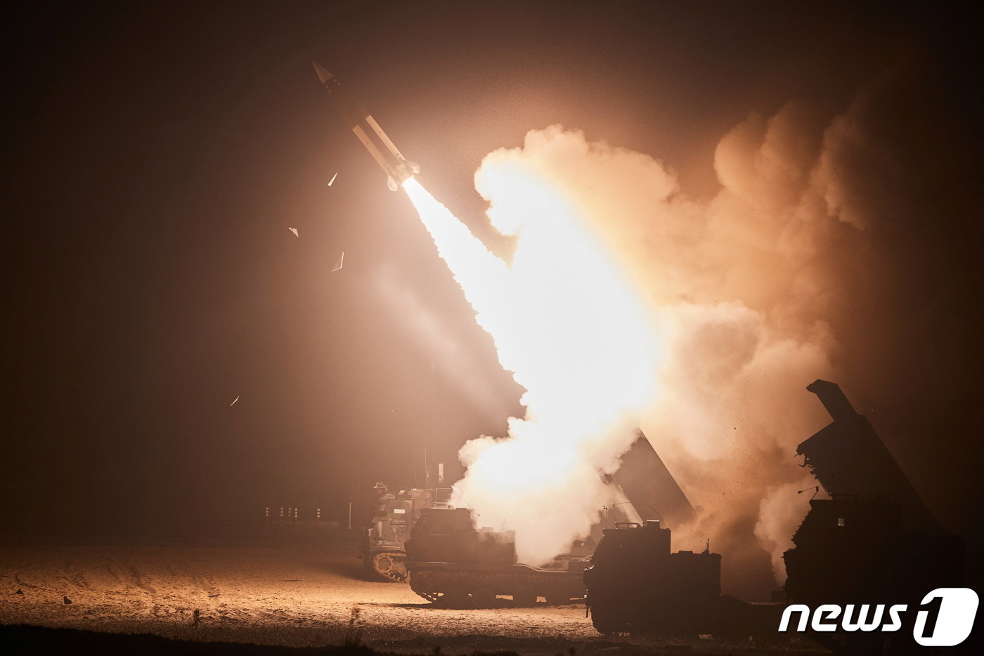 본문 이미지 - 에이태큼스(ATACMS). ⓒ 로이터=뉴스1 ⓒ News1 이종덕 기자