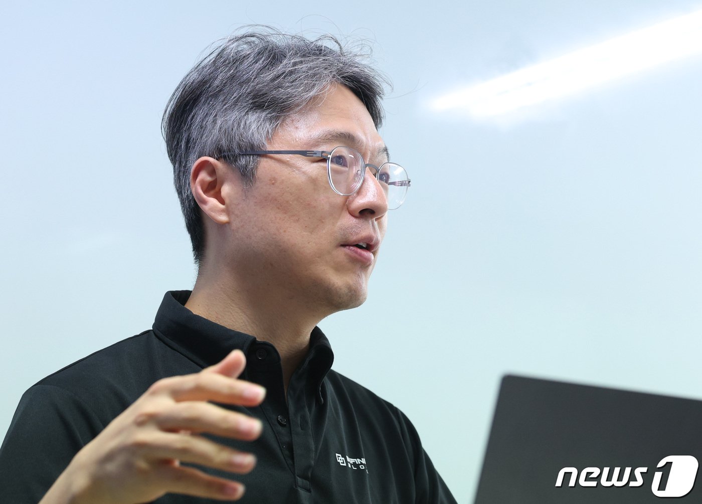 본문 이미지 - 정구태 인피닛블록 대표가 11일 서울 강남구 인피닛블록 사무실에서 뉴스1과 인터뷰를 하고 있다. 2023.9.11/뉴스1 ⓒ News1 신웅수 기자
