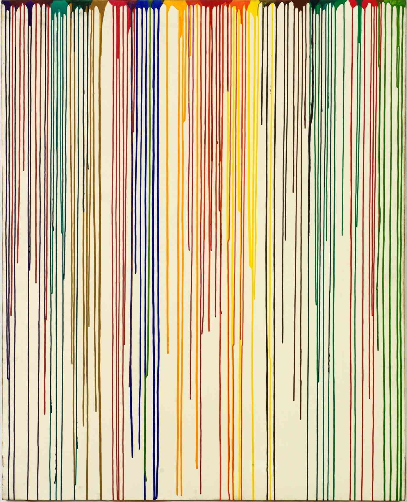 이향미, 색자체color7810, 1978, Acrylic on canvas, 162x130.3cm (피비갤러리 제공)