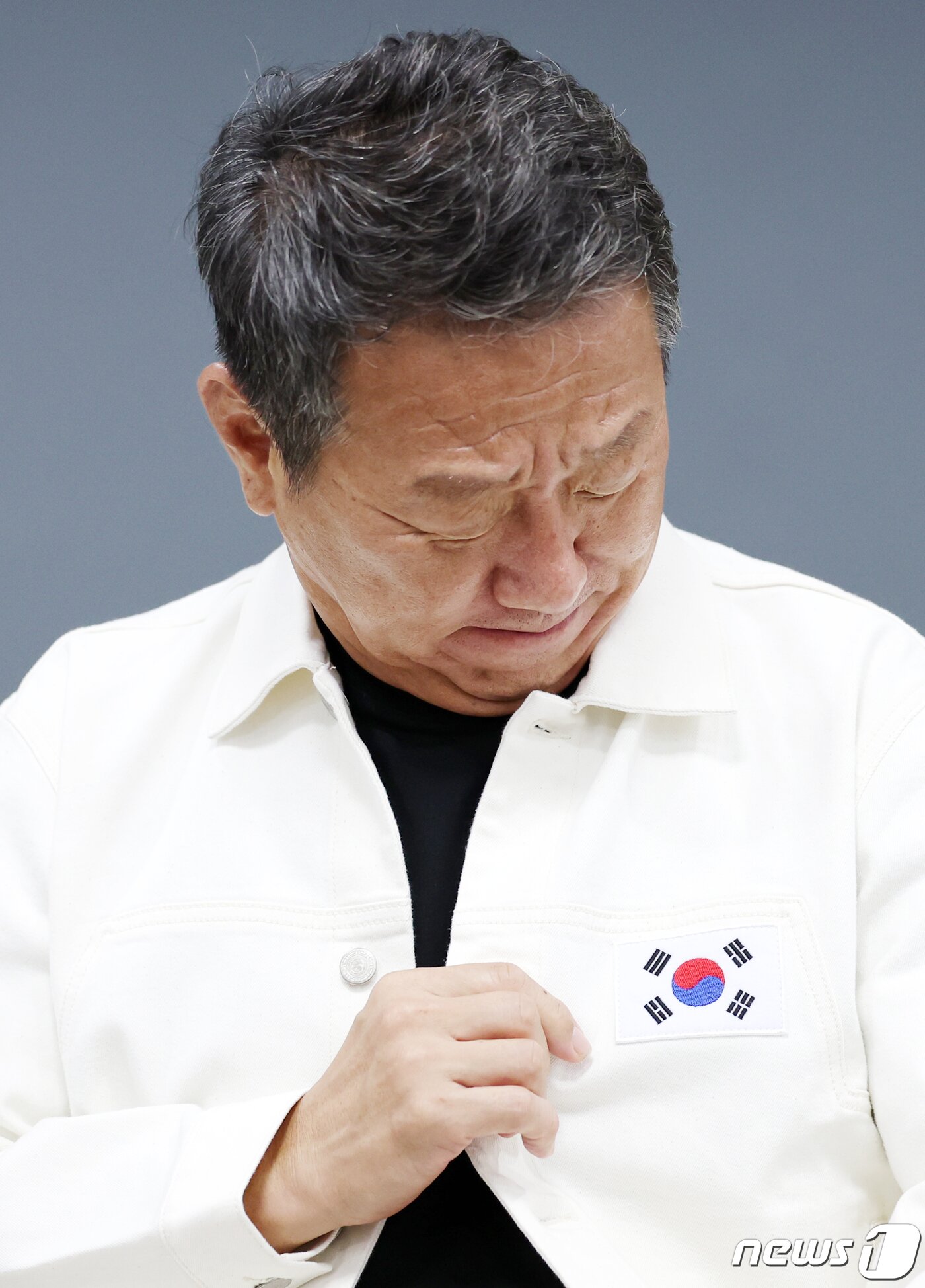 본문 이미지 - 최윤 항저우 아시안게임 선수단장(OK금융그룹 회장)이 12일 오후 서울 송파구 올림픽공원 올림픽홀에서 뉴스1과 인터뷰를 하고 있다. 2023.9.12/뉴스1 ⓒ News1 민경석 기자