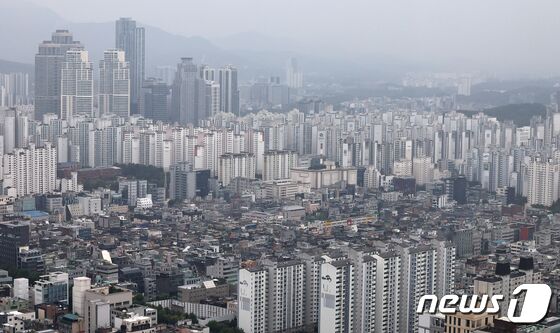  서울 강남구의 아파트 단지 모습. 2023.9.13/뉴스1 © News1 김진환 기자