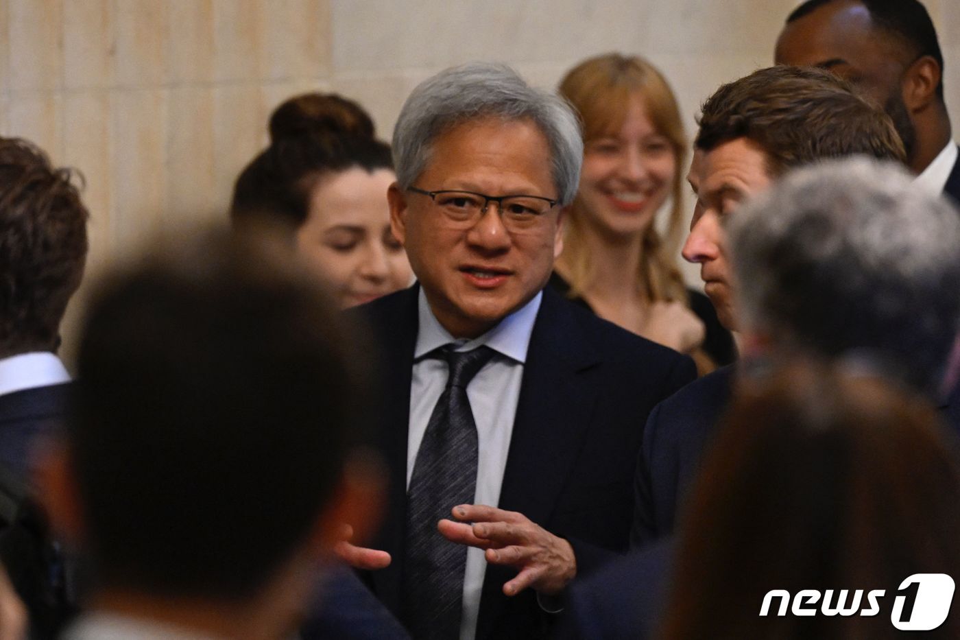 본문 이미지 - 젠슨 황 엔비디아 CEO. 2023.9.14 ⓒ AFP=뉴스1 ⓒ News1 우동명 기자