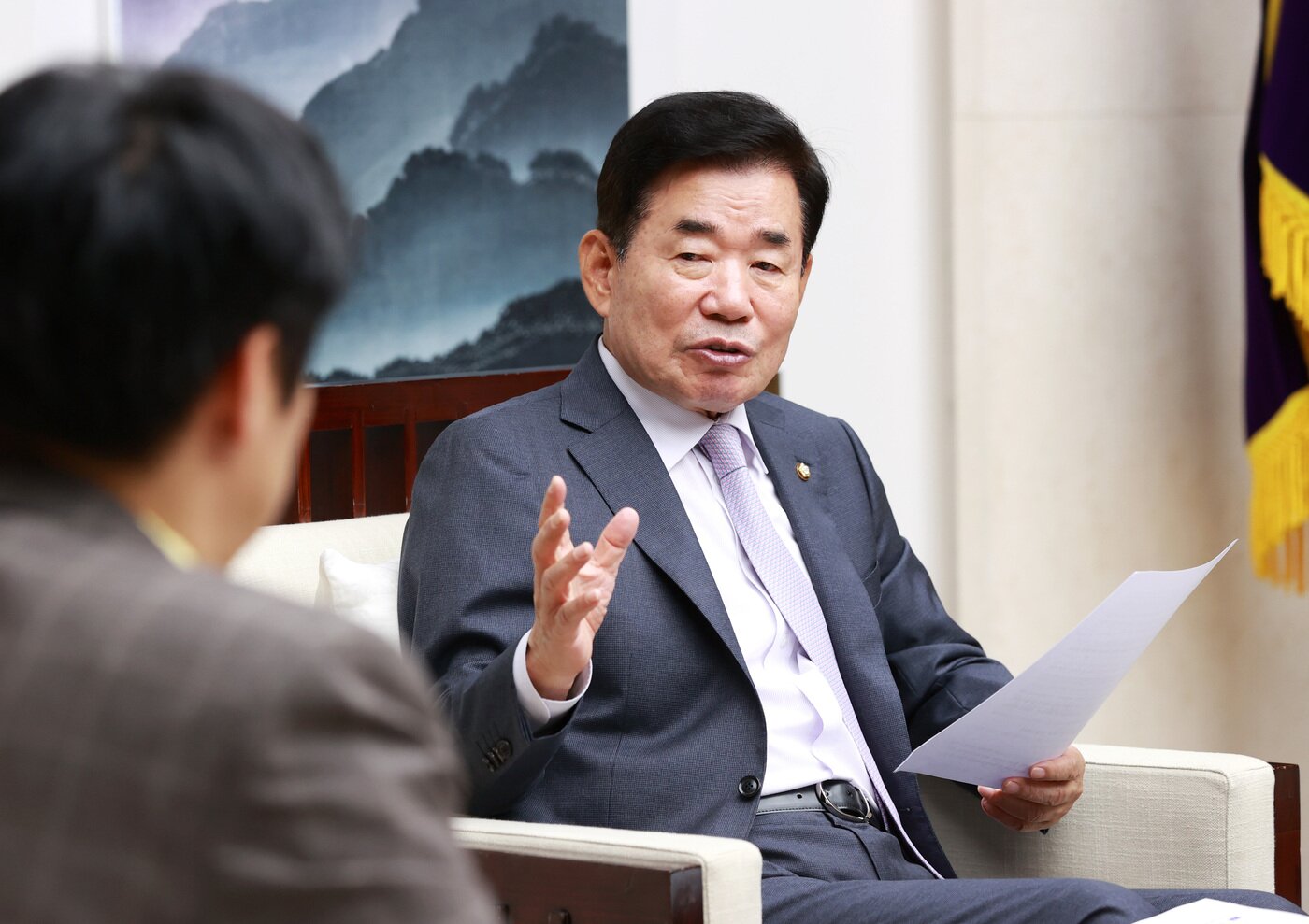 본문 이미지 - 김진표 국회의장(국회 제공)