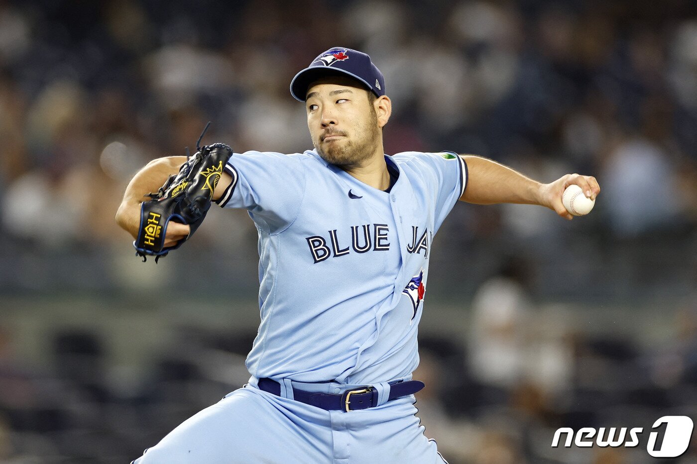 본문 이미지 - 토론토 블루제이스 투수 기쿠치 유세이. ⓒ AFP=뉴스1
