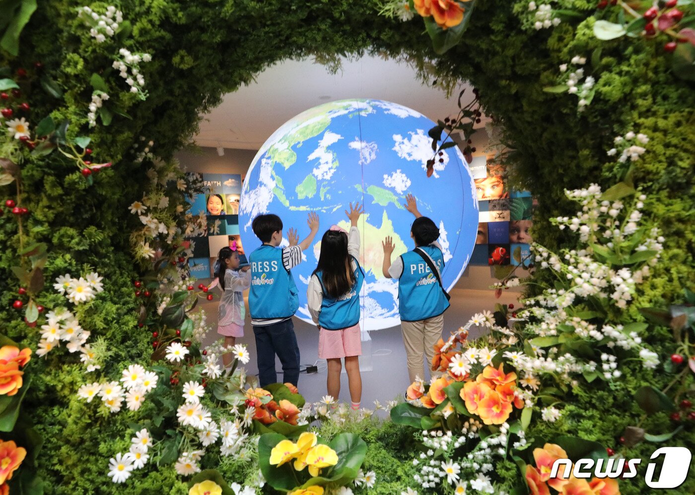 본문 이미지 - 런던자연사박물관 기후변화체험전 한국특별전시. 2023.9.20/뉴스1 ⓒ News1 김영운 기자