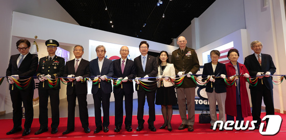 한미동맹 79주년 기념 특별전 '동행' 개막