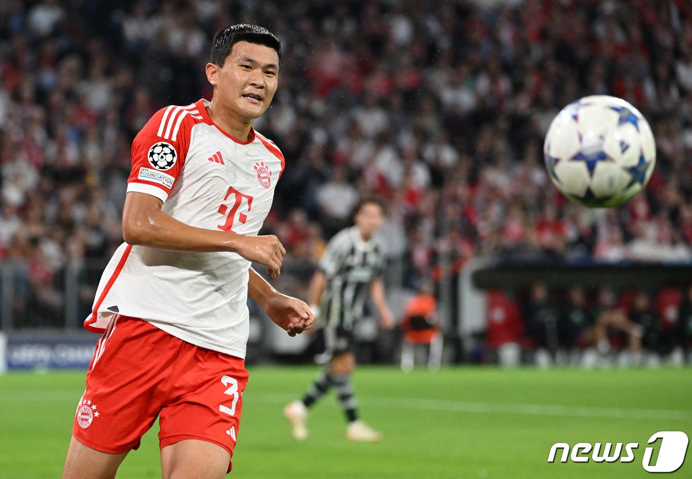 본문 이미지 - 독일 프로축구 바이에른 뮌헨의 김민재. ⓒ 로이터=뉴스1 ⓒ News1 이동원 기자