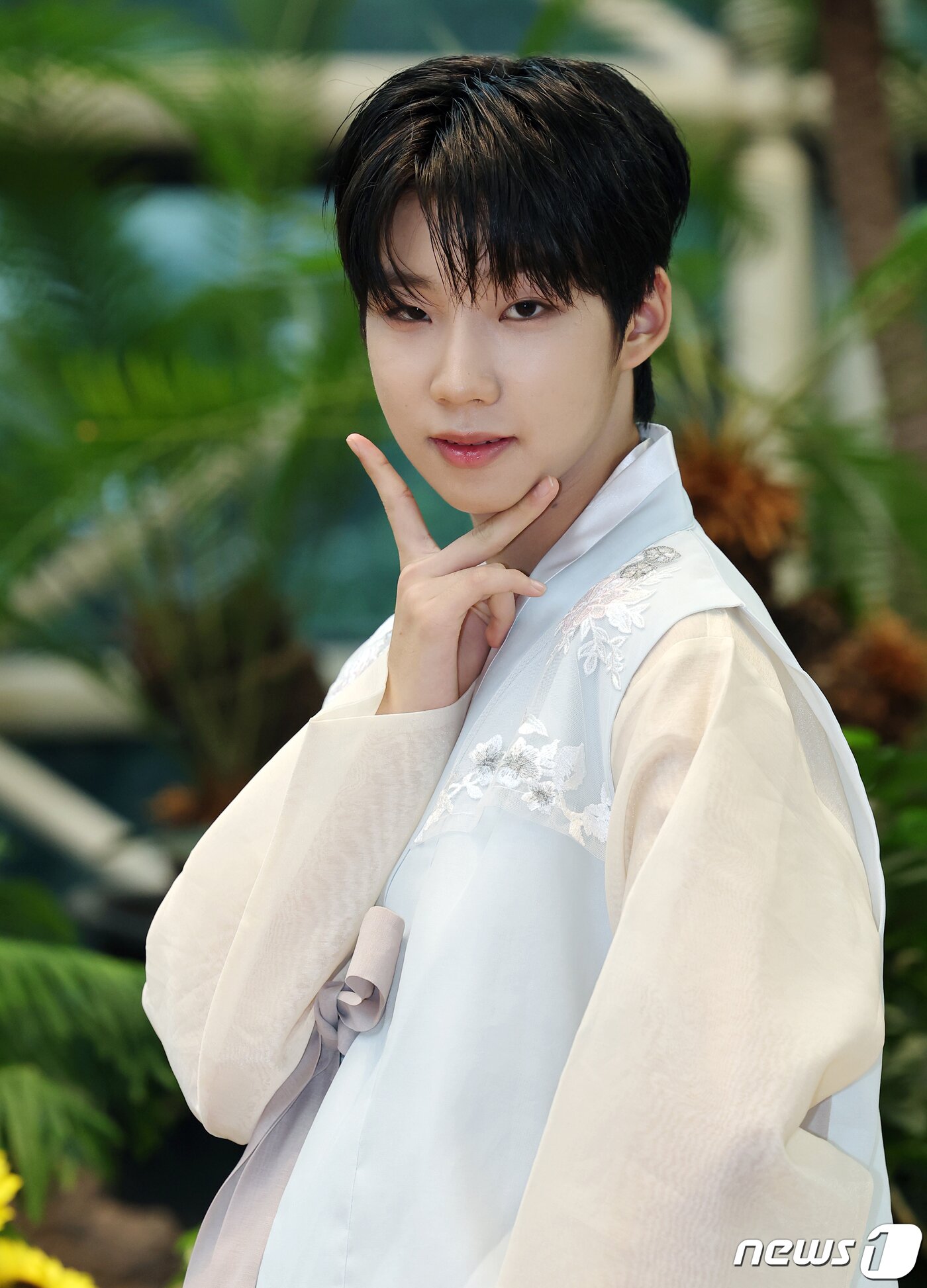 본문 이미지 - 아이돌 그룹 더윈드의 박하유찬 / 뉴스1 ⓒ News1 김진환 기자