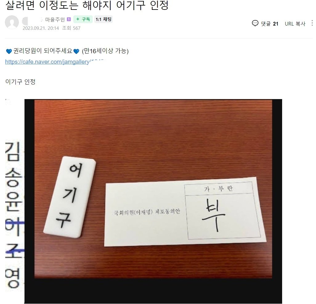 본문 이미지 - (재명이네 마을 캡쳐)