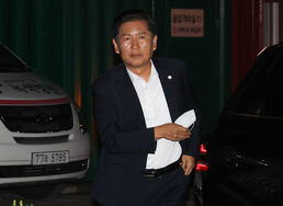 녹색병원 도착한 정청래 최고위원 
