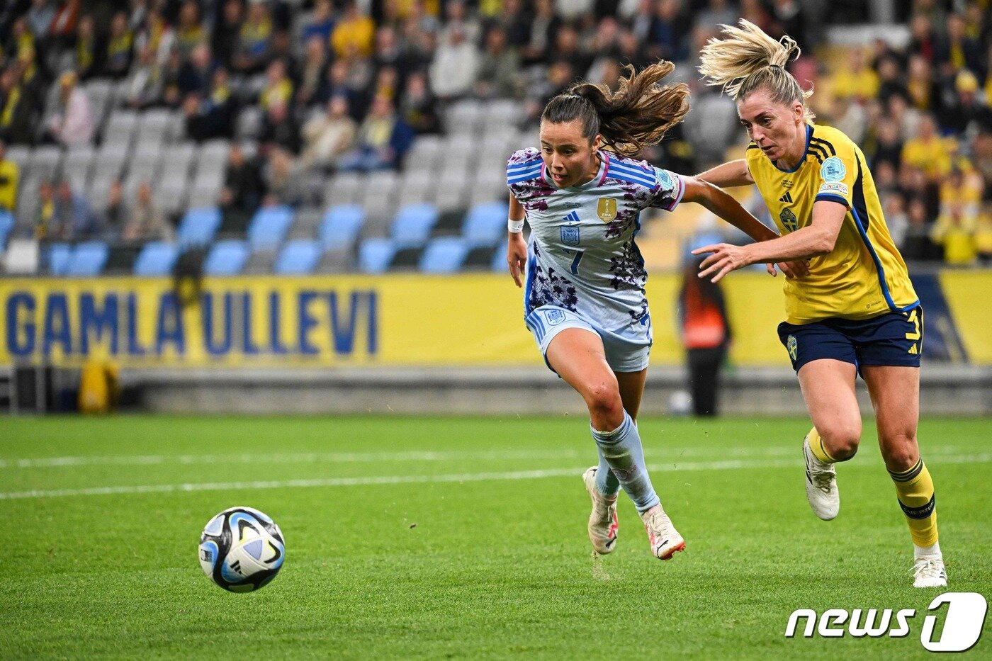 본문 이미지 - 스페인 여자 축구대표팀. ⓒ AFP=뉴스1