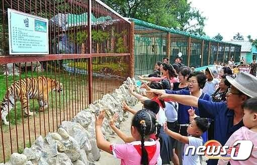 새 단장한 북한 함흥동물원 