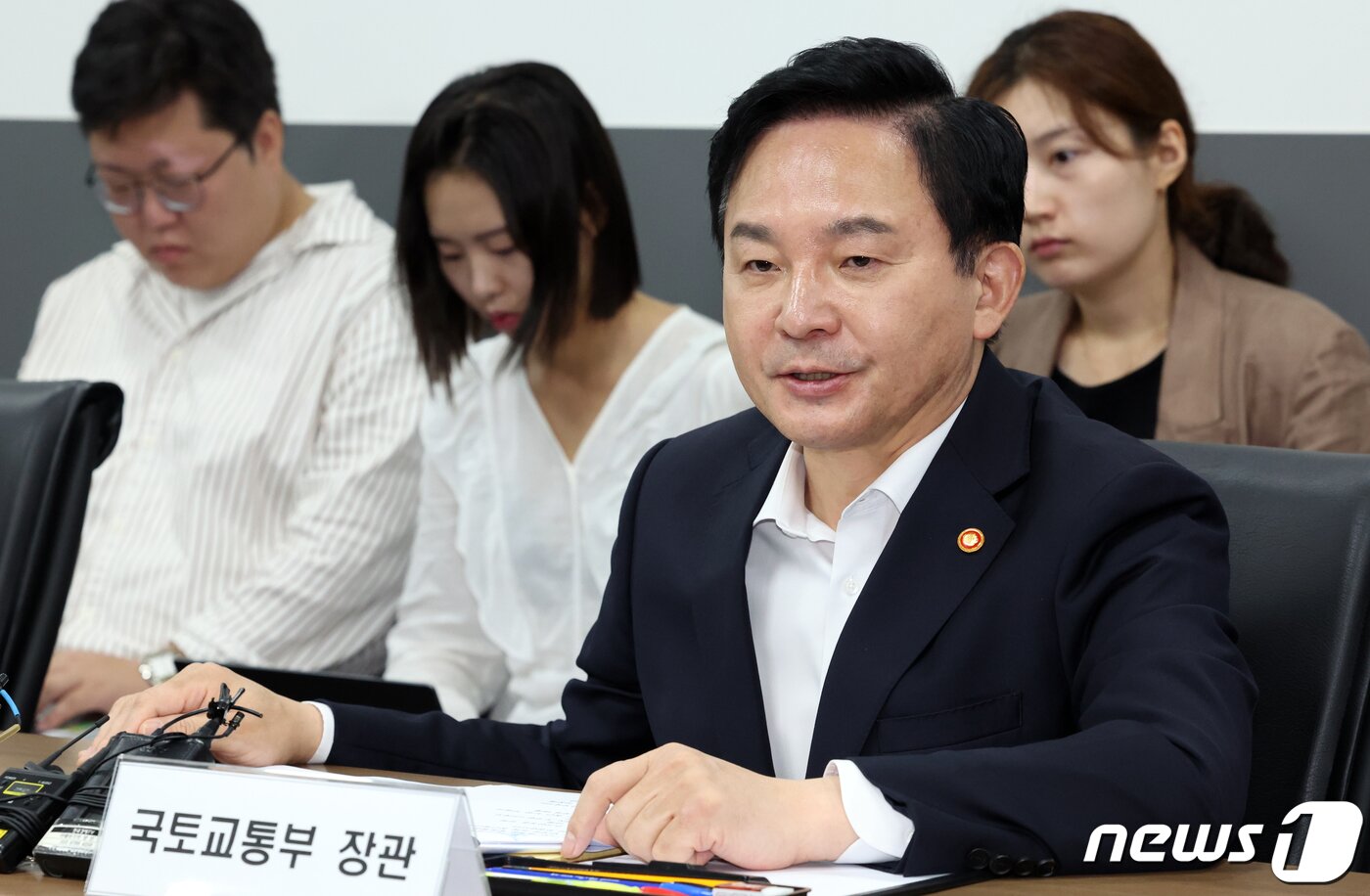 본문 이미지 - 원희룡 국토교통부 장관. 2023.9.26/뉴스1 ⓒ News1 김명섭 기자