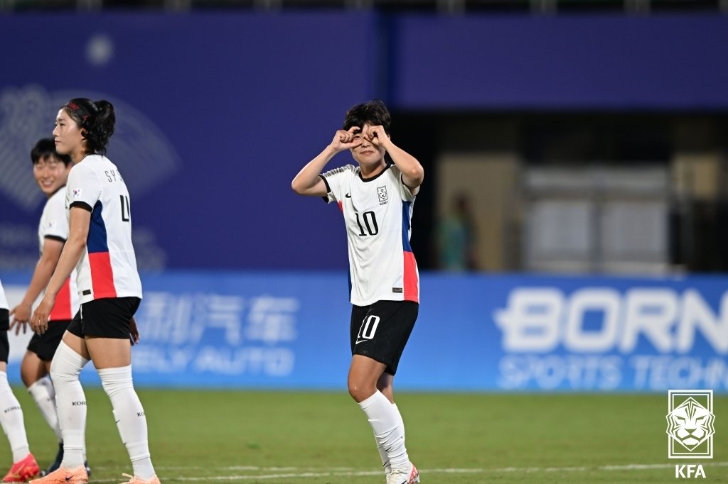 여자 축구 간판 지소연 &#40;대한축구협회 제공&#41;