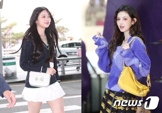 본문 이미지 - 뉴진스 하니(왼쪽), 다니엘 ⓒ News1
